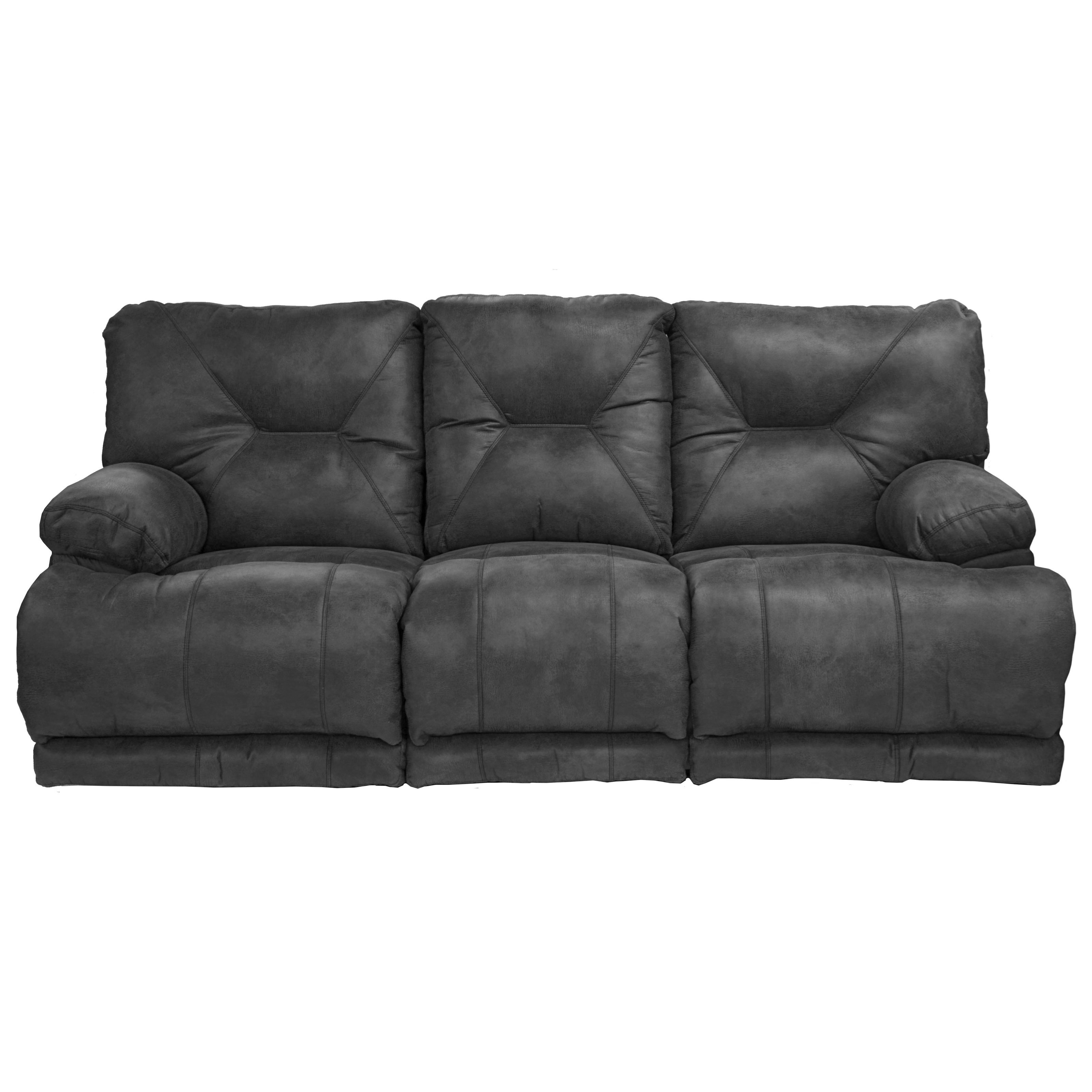 Power Lay Flat Reclining Sofa and Table